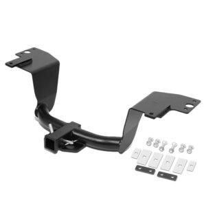 2″ Square [Class-3] Trailer Tow Hitch Receiver +Pin For 09-17 Audi Q5 (8R)/15-18 Porsche Macan