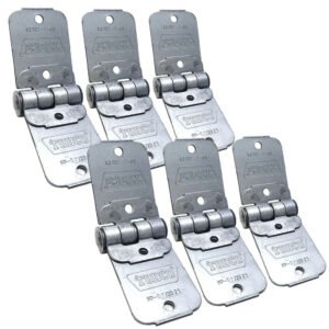 Todco 69035 End Hinge 6″ x 2″ x 3/32″, 1-13/16? Hole Centers