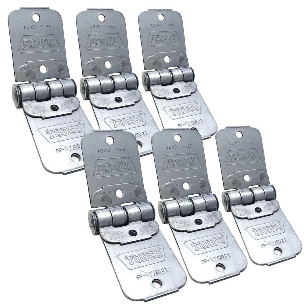 6X Todco 69035 End Hinge 6″ x 2″ x 3/32″, 1-13/16? Hole Centers