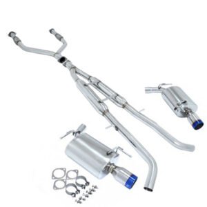 Manzo Stainless Steel CBS Exhaust System For 07-13 Infiniti G35 G37 4D AWD RWD V36