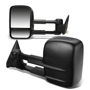Left/Right Black Towing Side Mirror Manual Adjustment for 02-06 Escalade
