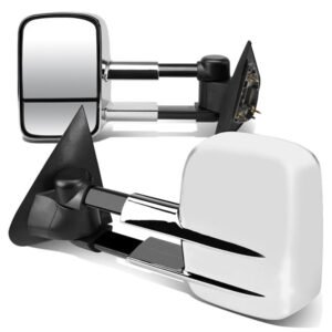Left/Right Chrome Towing Side Mirror Powered Adjustment for 97-03 F-150