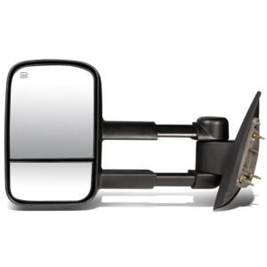Left/Driver Black Towing Side Mirror Powered Adjustment W/Heated for 07-13 Yukon