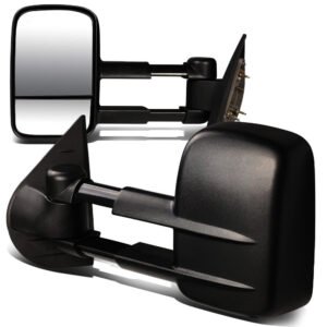 Left/Right Black Towing Side Mirror Manual Adjustment for 07-13 Avalanche