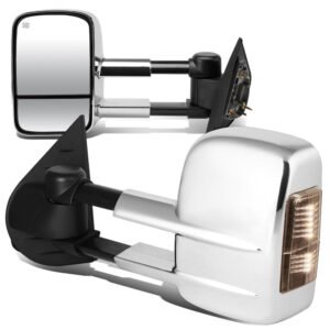 Left/Right Towing Side Mirror Powered W/Heated LED Turn Signal for 07-13 Yukon