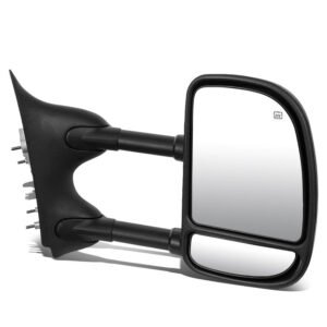 Right Towing Side Mirror Powered W/Heated LED Turn Signal for 99-07 F-450 SD