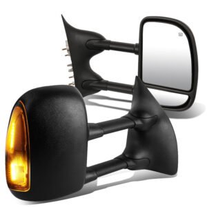 Left/Right Towing Side Mirror Powered W/Heated LED Turn Signal for 99-07 F-250SD