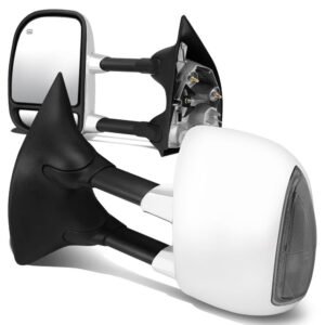 Left/Right Towing Side Mirror Powered+ W/Heated LED Turn Signal for 99-07 F350SD