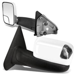 Left/Right Towing Side Mirror Powered Heated LED Turn Signal for 03-09 Ram 2500