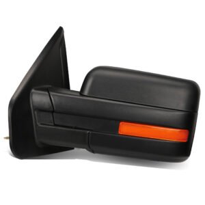 Left Towing Side Mirror Powered Adjustment W/Heated Turn Signal for 04-14 F150