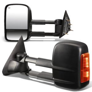 Left/Right Towing Side Mirror Powered W/Heated Turn Signal for 15-18Sierra1500