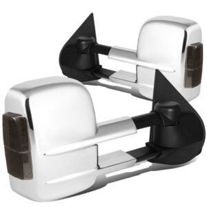 Left/Right Towing Side Mirror Powered W/Heated Turn Signal for 15-18 Sierra 1500