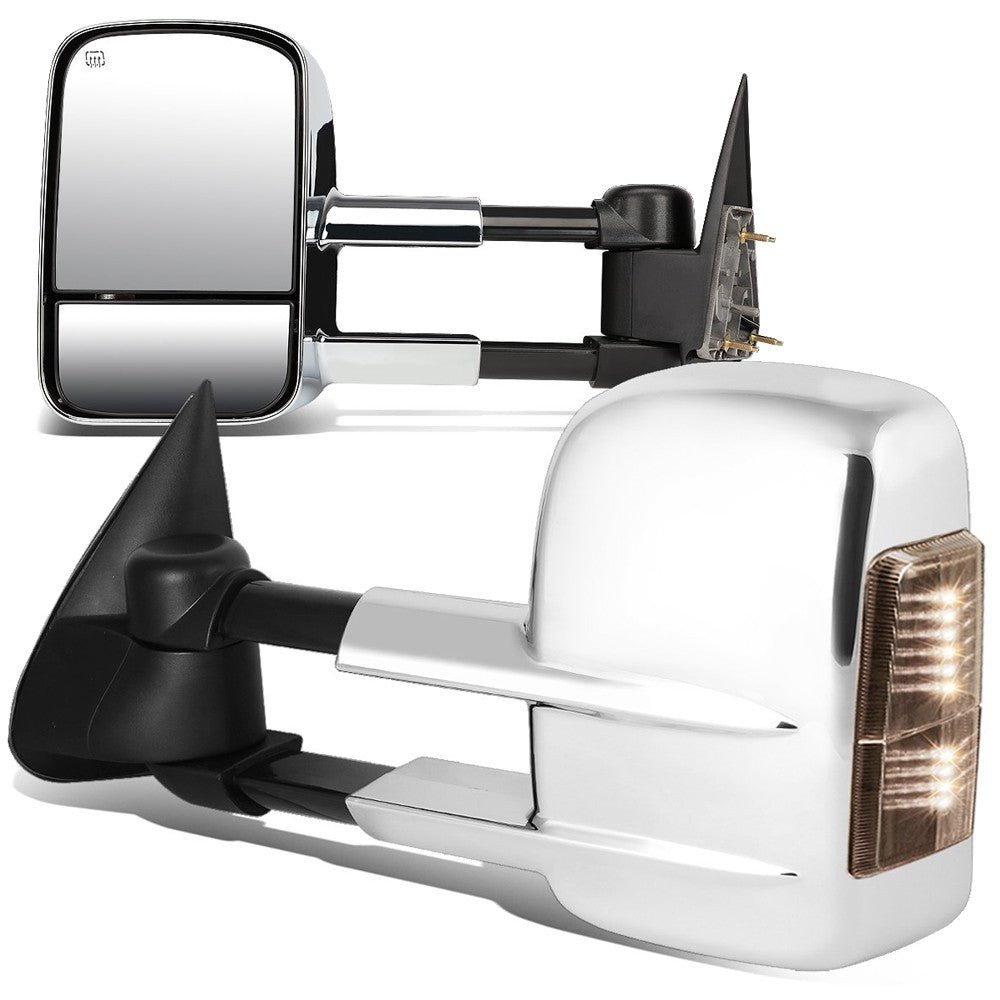 Left/Right Towing Side Mirror Powered Heated Turn Signal for 99-02 Silverado1500