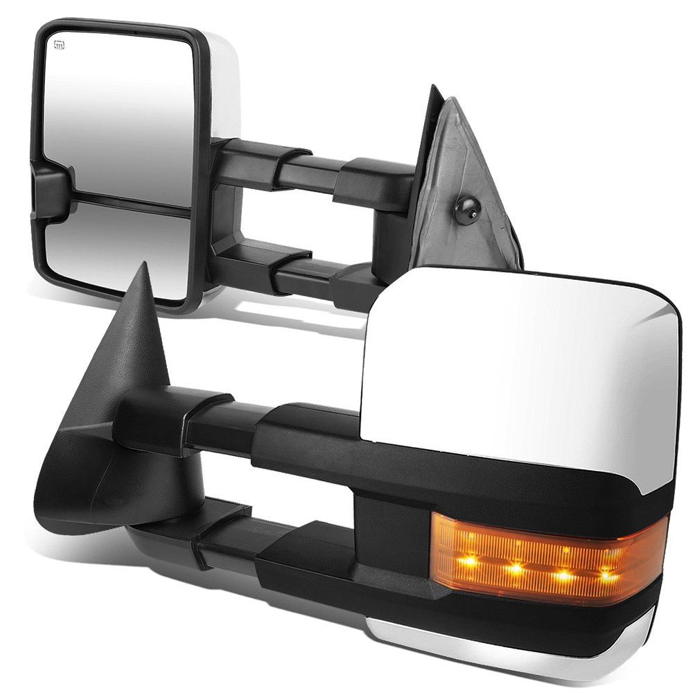 Left/Right Towing Side Mirror Powered Heated Turn Signal for 99-02 Silverado3500