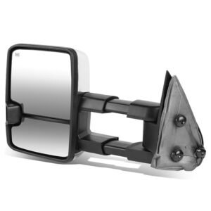 Left Towing Side Mirror Powered+ W/Heated LED Turn Signal for 99-02 Sierra 2500