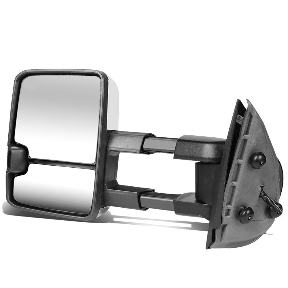 Left/Driver Chrome Towing Side Mirror Powered LED Turn Signal for 96-99 Tahoe