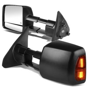 Left/Right Towing Side Mirror Powered W/ Heated Turn Signal for 07-16 Tundra