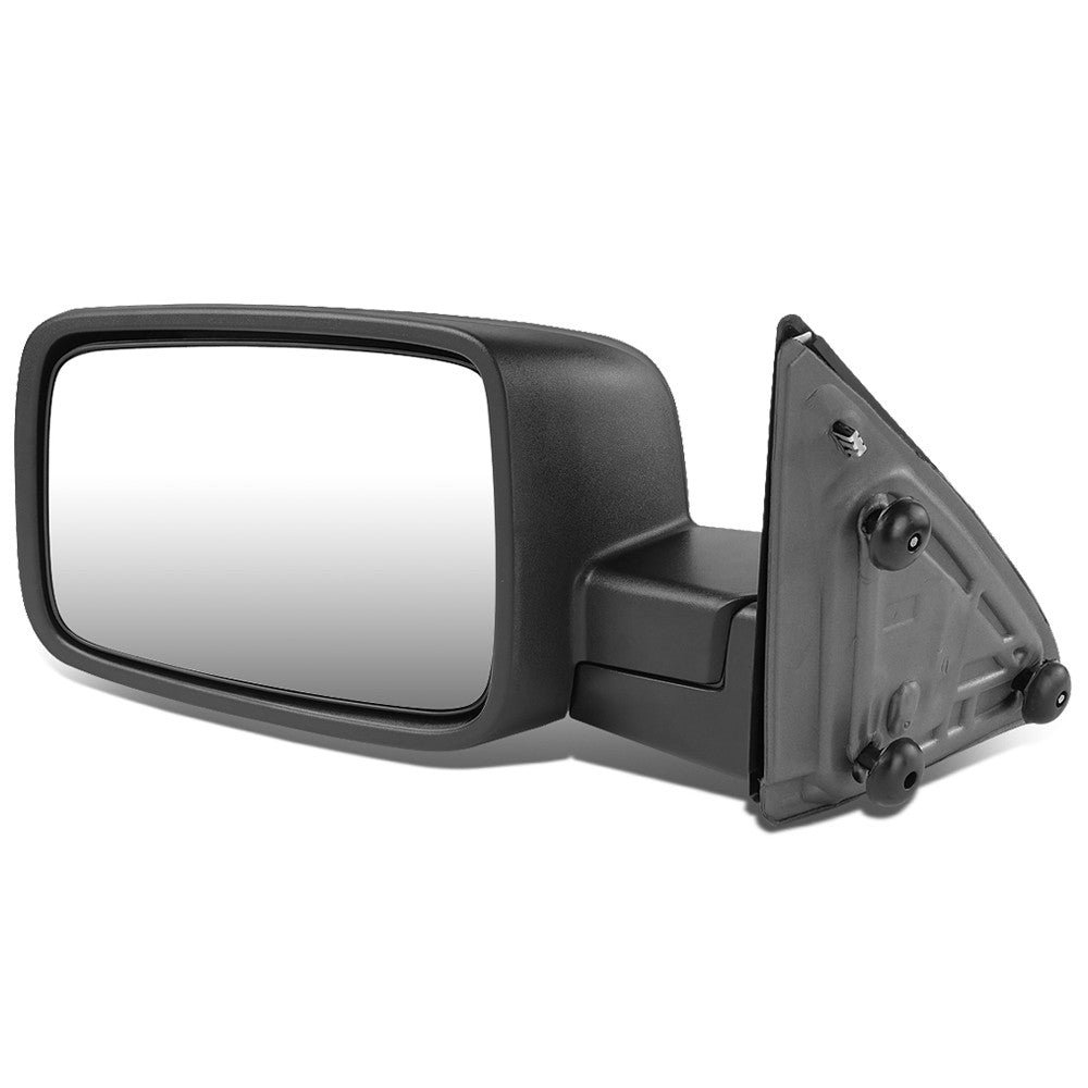 Left/Driver Black Towing Side Mirror Manual Adjustment for 10-16 Ram 2500