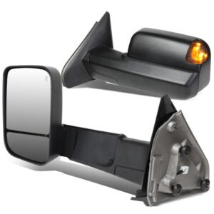Left/Right Towing Side Mirror Powered Adjustment W/Heated for 02-08 Ram1500