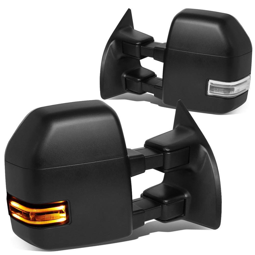 Left/Right Towing Side Mirror Powered Adjustment W/Heated for 99-07 F-450SD