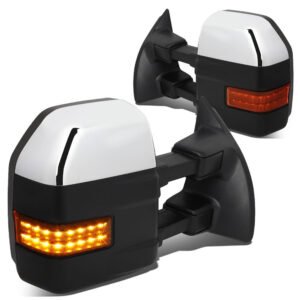 Left/Right Towing Side Mirror Powered W/Heated Turn Signal for 08-16 F-550 SD