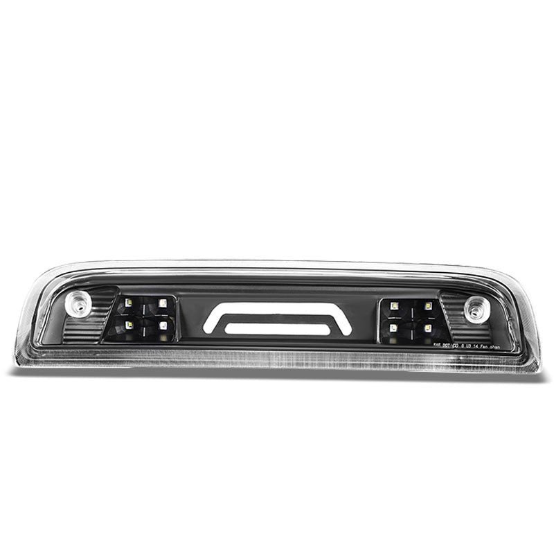 Clear Lens/Black LED Rear 3RD Third Brake Light Lamp For 14-20 Silverado/Sierra