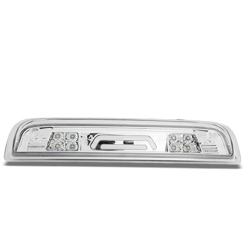 Clear Lens/Chrome LED Rear 3RD Third Brake Light Lamp For 14-20 Silverado/Sierra