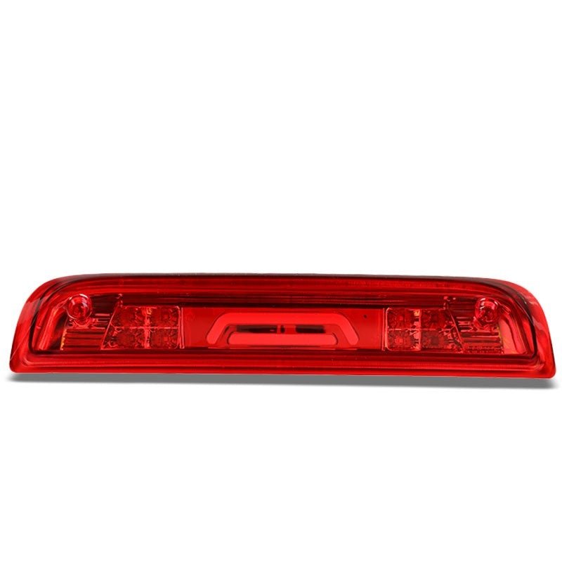 Red Lens/Chrome LED Rear 3RD Third Brake Light Lamp For 14-20 Silverado/Sierra