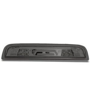 Smoked Lens/Chrome LED Rear 3RD Third Brake Light Lamp For 14-20 Silverado/Sierra