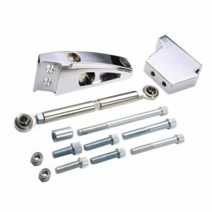 Aluminum Air Conditioner Mount Bracket For SBC Small Block 302 Short Water Pump