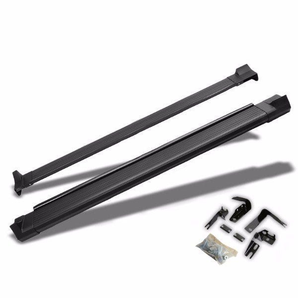 (Flat Body Black) Running Board Nerf Bar For 13-18 Toyota RAV4 (XA40 4th Gen)