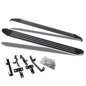 (Ridgeline Flat Board Metal) Running Board Nerf Bar For 08-13 Toyota Highlander (XU40 2nd Gen)