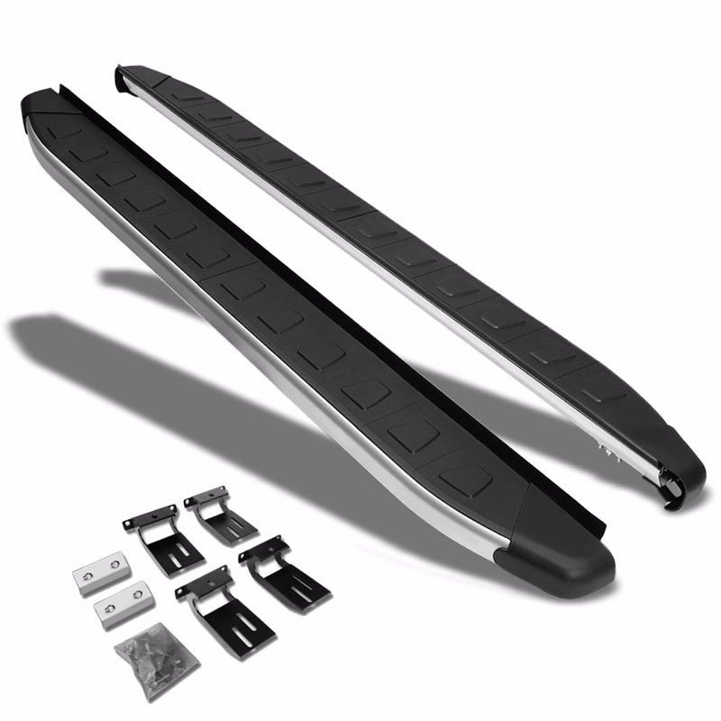 (Flat Trapezoid Pad Metal) Running Board Nerf Bar For 12-16 Honda CR-V (2nd Gen)