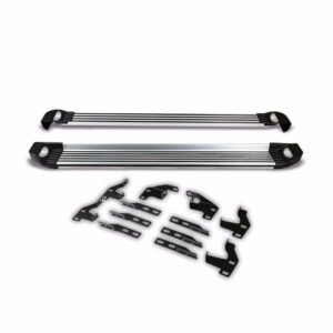(Ridgeline w/Light Metal) Running Board Nerf Bar For 09-15 Honda Pilot (YF3/4 2nd Gen)