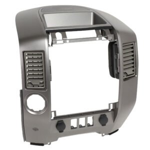 Front Grey Center Console Speaker Dash Bezel For 04-06 Nissan Titan Armada SE XE