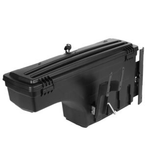 Drive Side (Left) Pickup Bed Wheel Well Tool Box For 17+ F250 F350 SD P558