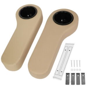 Brown Golf Cart Rear Seat Arm Rest Cup Holder For For EZ GO TXT/Yamaha/ClubCar