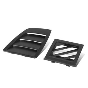 Front Black Factory Style Dashboard Side Air Vent For 05-07 Charger 300 Magnum