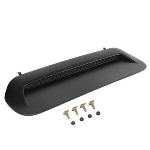 Black Front Factory Style Hood Scoop Replacement For 10-22 4Runner/12-15 Tacoma
