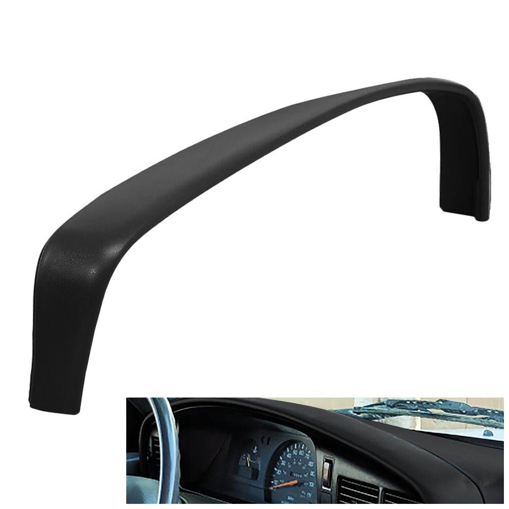 Front Black Gauge Instrument Panel Bezel Trim Dashboard Cover For 89-95 Pickup