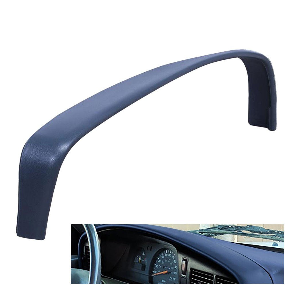 Front Blue Gauge Instrument Panel Bezel Trim Dashboard Cover For 89-95 Pickup