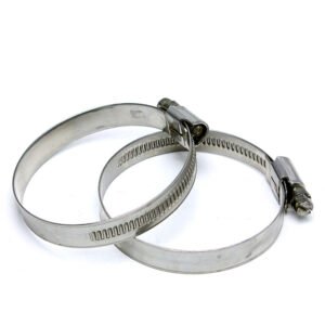 HPS Stainless Steel Embossed Clamp 2-3/4″, 3-1/2″ (70mm-90mm) Size# 48