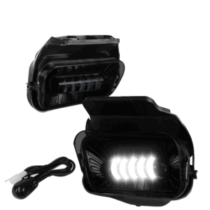 Smoked Lens LED Front Bumper Fog Light Lamps w/Switch For 03-07 Chevrolet Silverado Avalanche