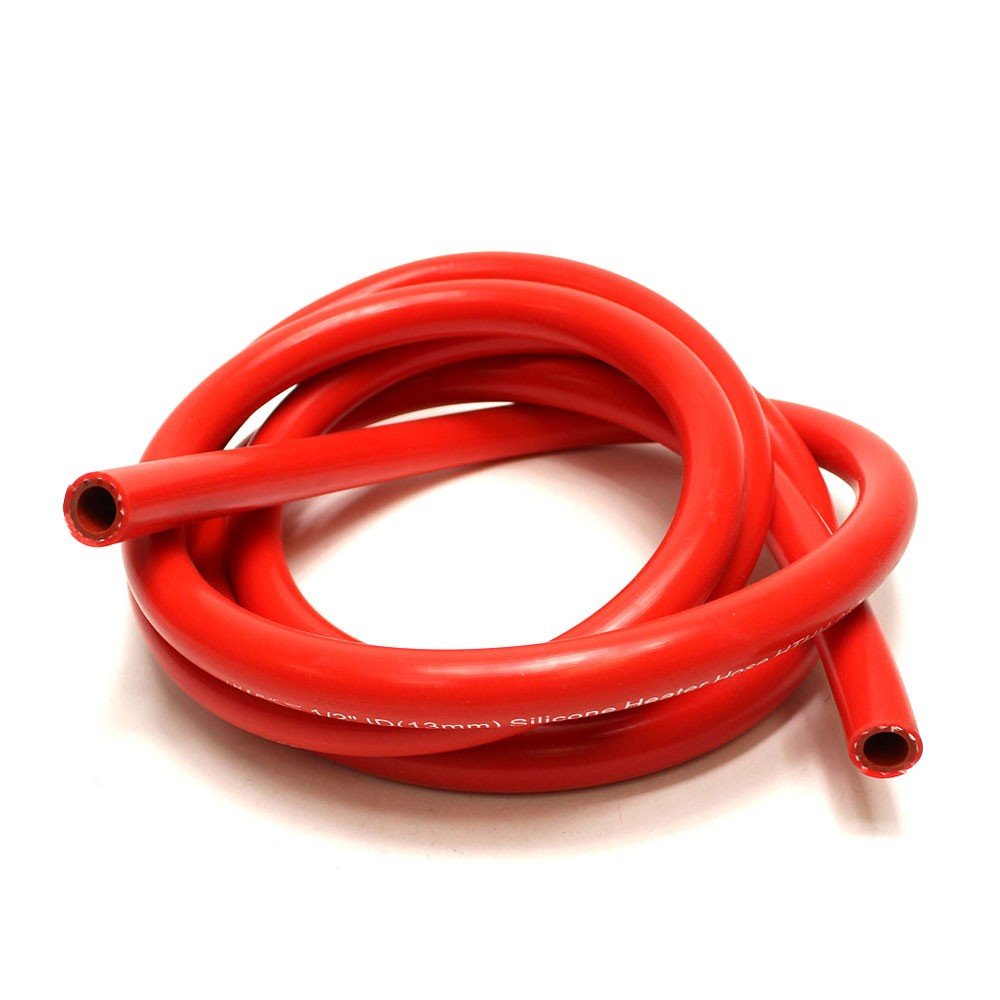 HPS 10-Feet Red 1/8″ (3mm) ID High Temp Silicone Heater Hose Coolant Turbo