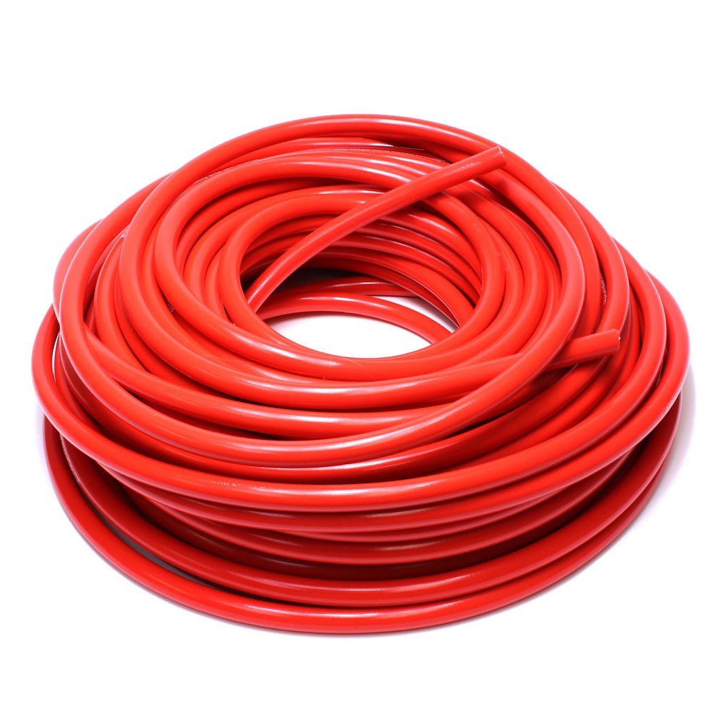 HPS 100-Feet Red 5/32″ (4mm) ID High Temp Silicone Heater Hose Coolant Turbo