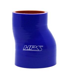 HPS 1-1/2″, 2″ (38mm, 51mm) ID, 3″ L Silicone 1/2″ Offset Hose Reducer Blue