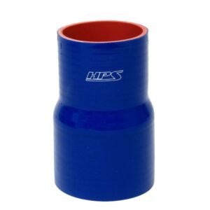 HPS 2.25″, 2.68″ (57mm, 68mm) ID, 4″ L Silicone Straight Reducer Hose Blue