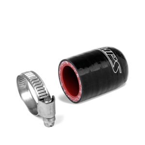HPS 1-1/2″ (38mm) ID, 1-3/4″ Long Black Silicone Reinforced Coolant Cap w/Clamp For Heater Vacuum Valve Water Port