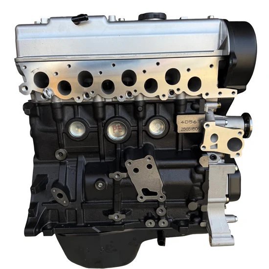 1982-2006 Mitsubishi Montero Pajero 2.5 Turbo 4D56T 4-Cylinder Diesel Engine Motor, close up of the block