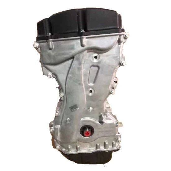 2006-2008 Kia Optima 2.4L G4KC Theta 4-Cylinder Engine Motor, close up of the block
